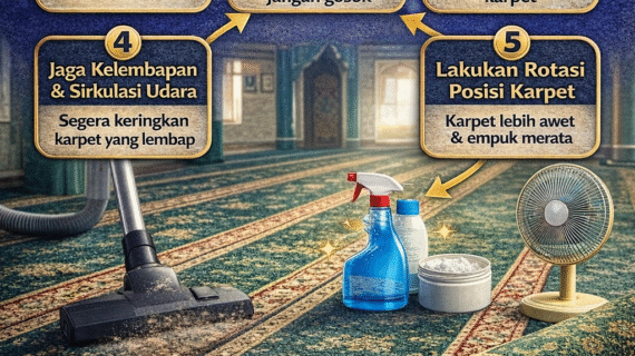 Trik Perawatan Karpet Profesional yang Bisa Anda Terapkan di Rumah