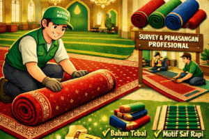 Pusat Karpet Masjid Promo Ramadhan untuk Wilayah Pemasangan Bogor, Jakarta, Depok, Bekasi, Tangerang, Cianjur & Sukabumi Bandung