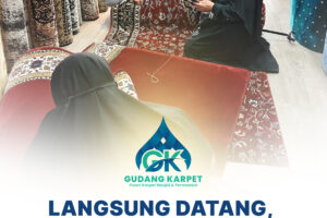Pilih Langsung Karpet Masjid di Gudang Karpet