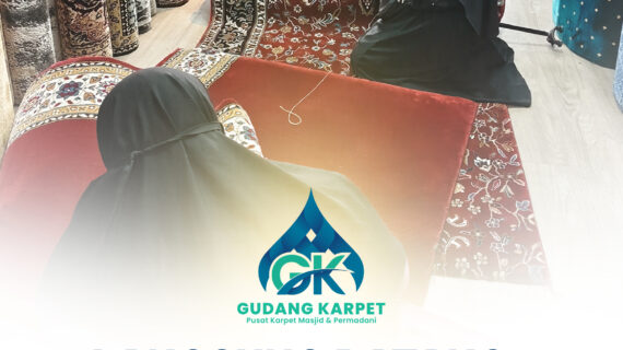 Pilih Langsung Karpet Masjid di Gudang Karpet