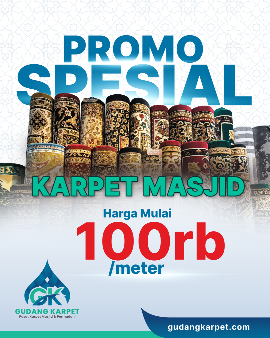 Karpet Mulai 100rb per meter